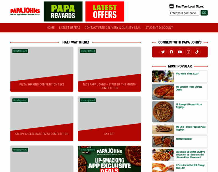 Blog.papajohns.co.uk thumbnail Blog.papajohns.co.uk thumbnail