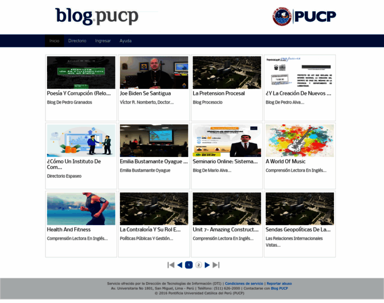 Blog.pucp.edu.pe thumbnail