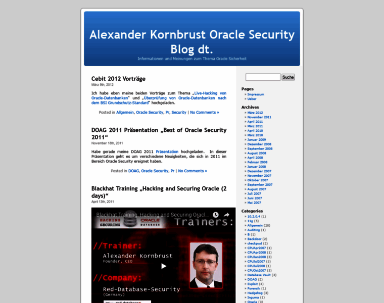 Blog.red-database-security.de thumbnail
