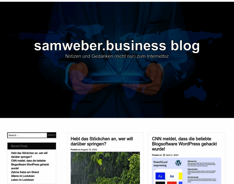 Blog.samweber.biz thumbnail