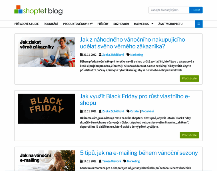 Blog.shoptet.cz thumbnail