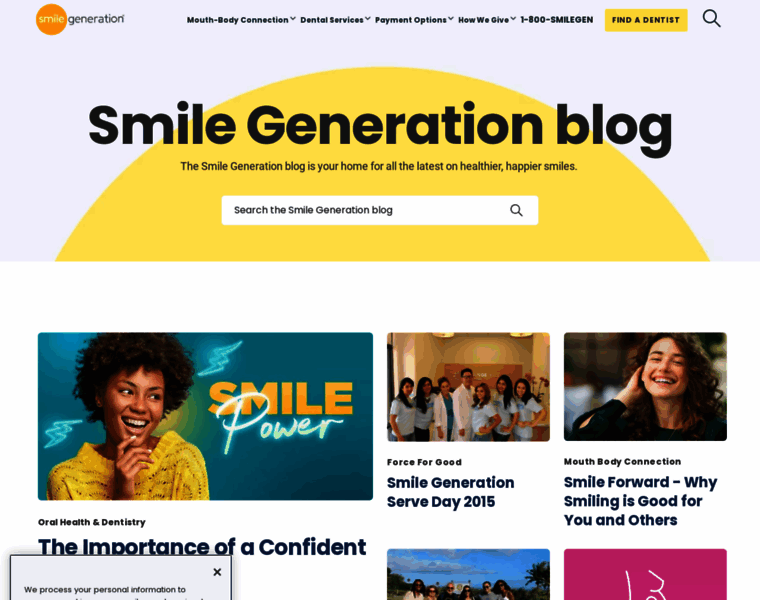 Blog.smilegeneration.com thumbnail