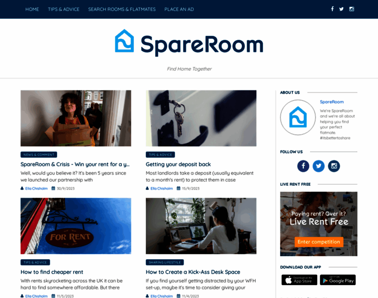 Blog.spareroom.co.uk thumbnail