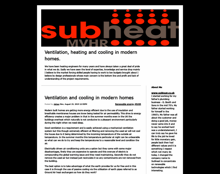 Blog.subheat.co.uk thumbnail