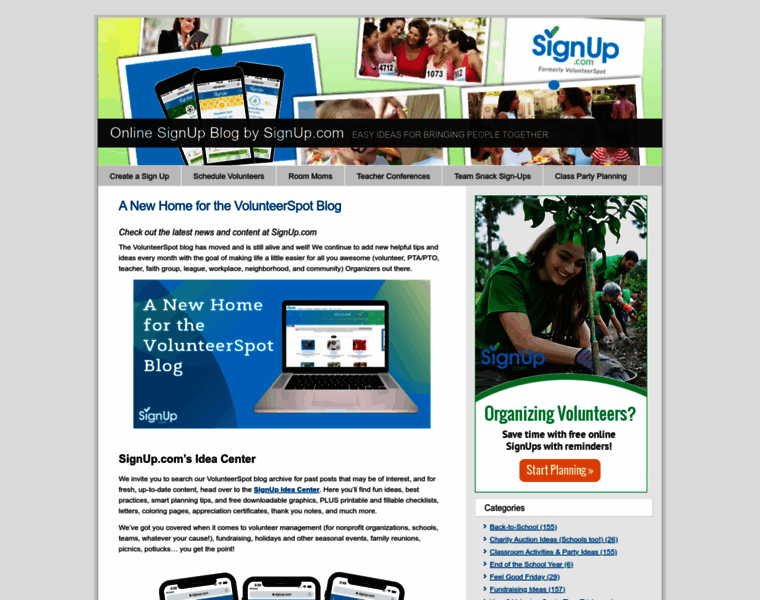 Blog.volunteerspot.com thumbnail