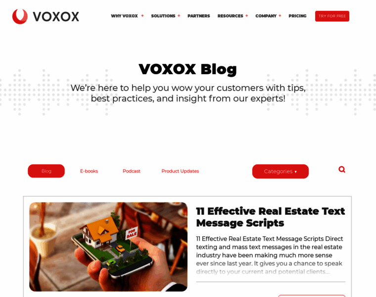 Blog.voxox.com thumbnail