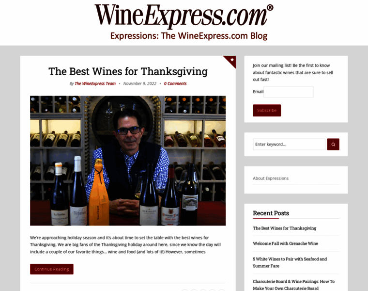 Blog.wineexpress.com thumbnail