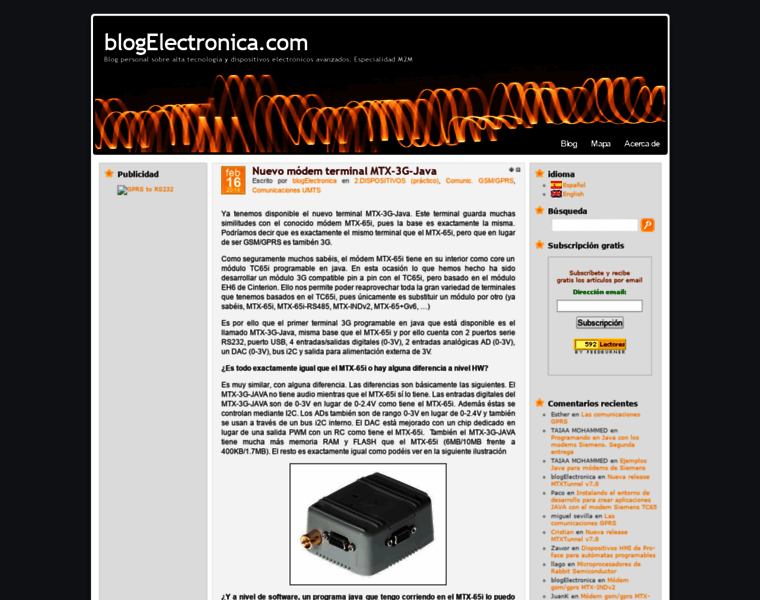 Blogelectronica.com thumbnail