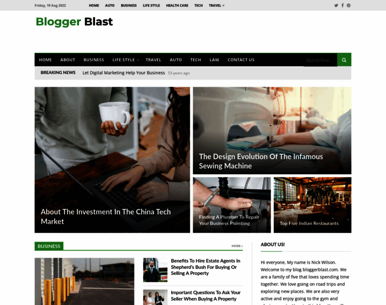 Bloggerblast.com thumbnail