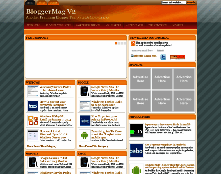Bloggermag-spicytricks.blogspot.com thumbnail