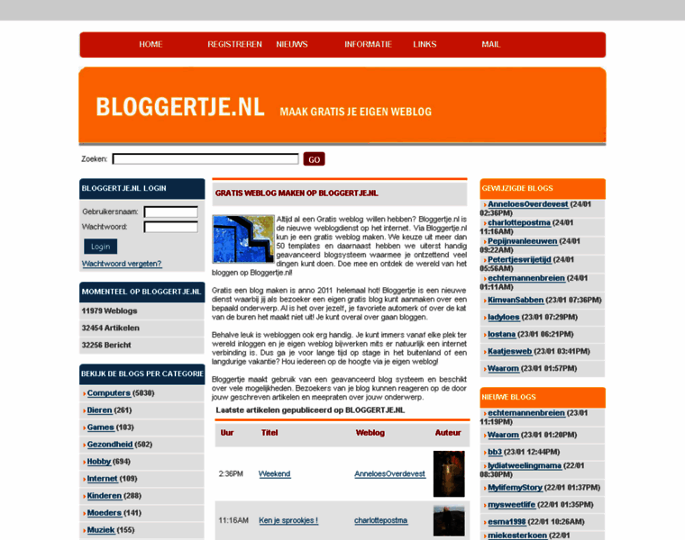 Bloggertje.nl thumbnail