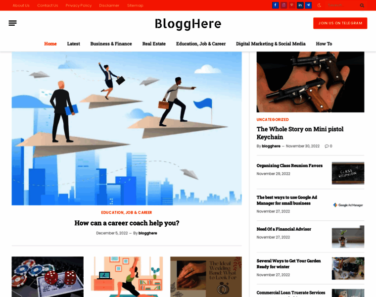 Blogghere.com thumbnail