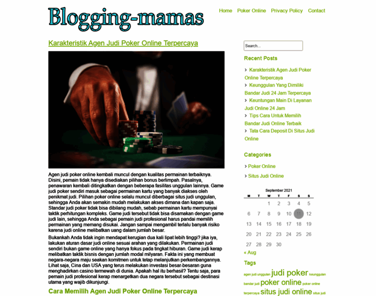 Blogging-mamas.com thumbnail