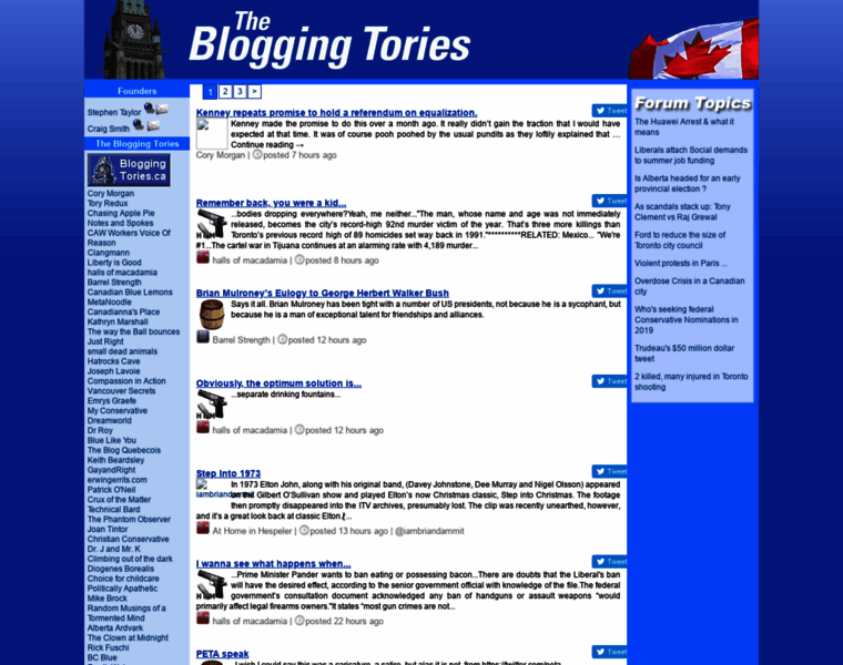 Bloggingtories.ca thumbnail