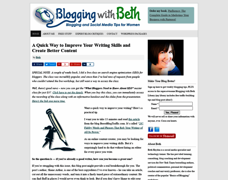 Bloggingwithbeth.com thumbnail