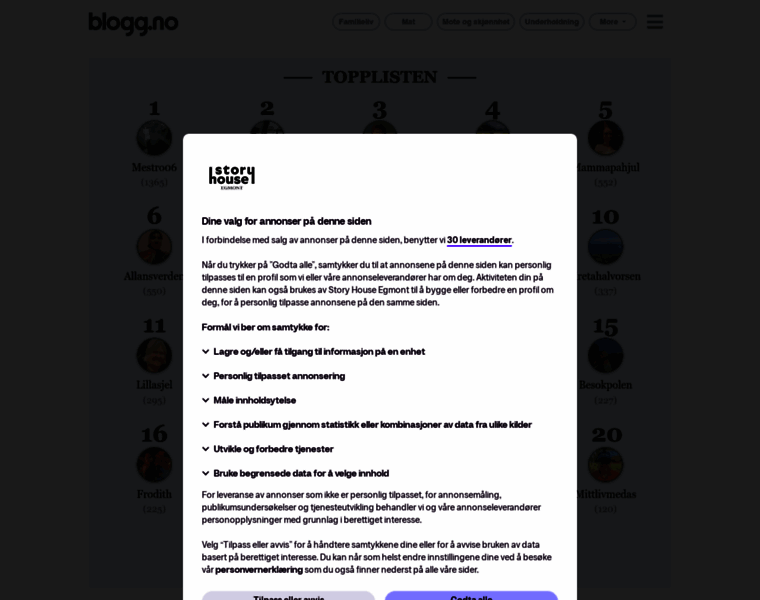 Blogglisten.no thumbnail Blogglisten.no thumbnail