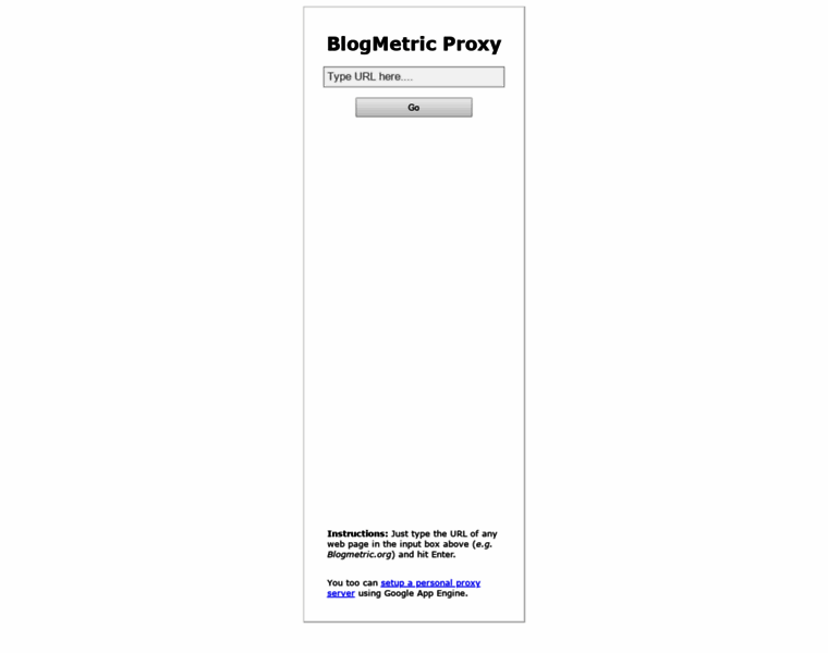 Blogmetricproxy.appspot.com thumbnail