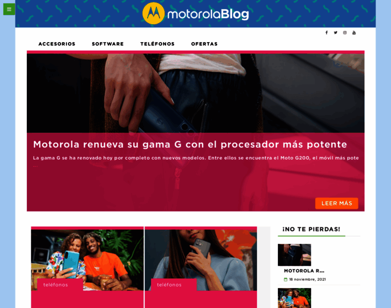 Blogmotorola.com thumbnail