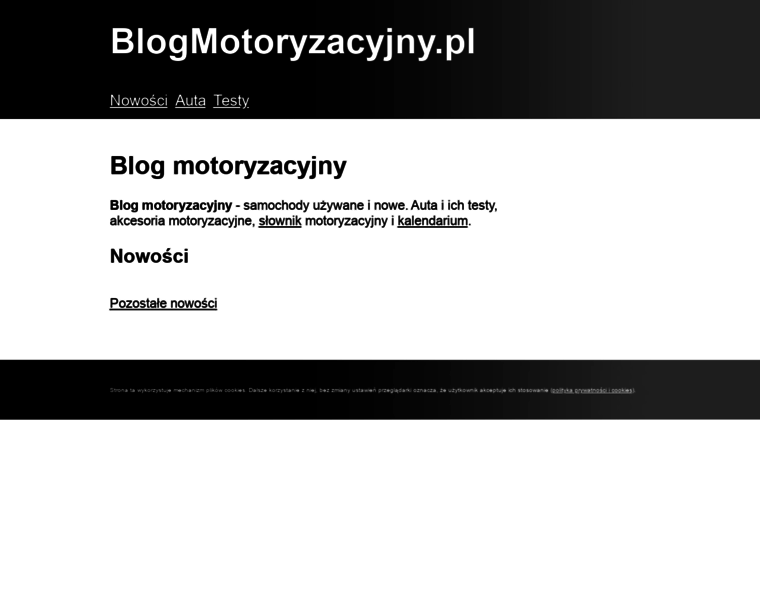 Blogmotoryzacyjny.pl thumbnail
