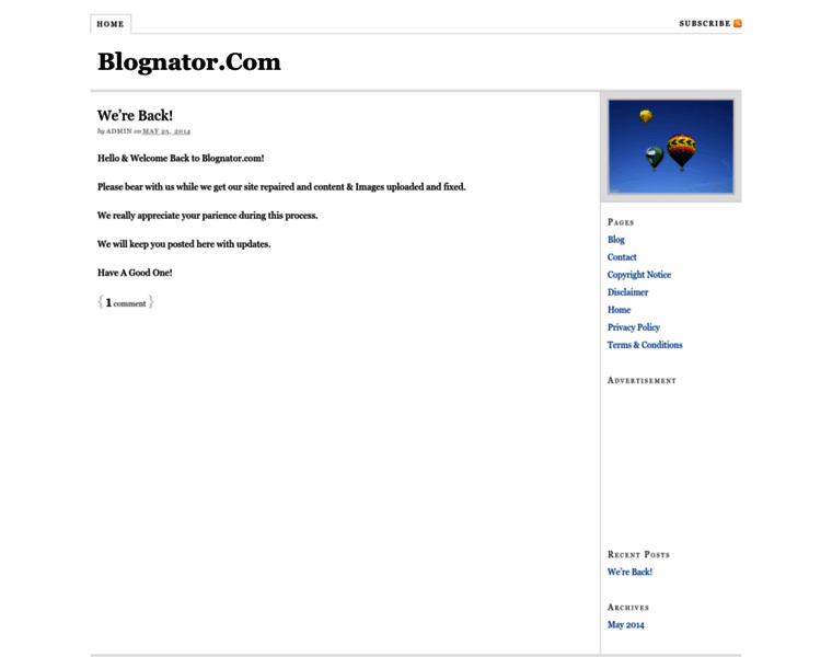 Blognator.com thumbnail
