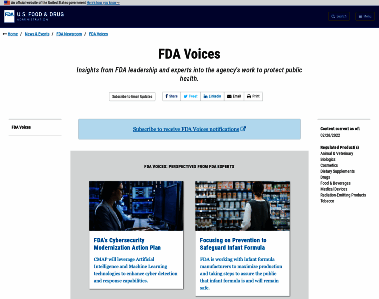Blogs.fda.gov thumbnail