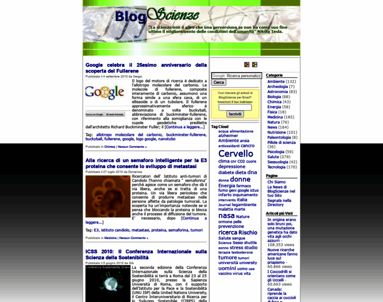 Blogscienze.com thumbnail