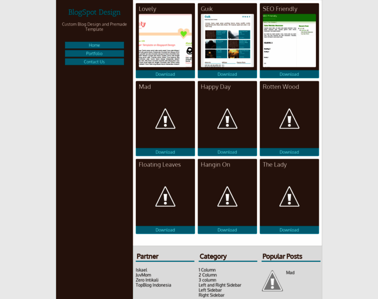 Blogspotdesign.com thumbnail