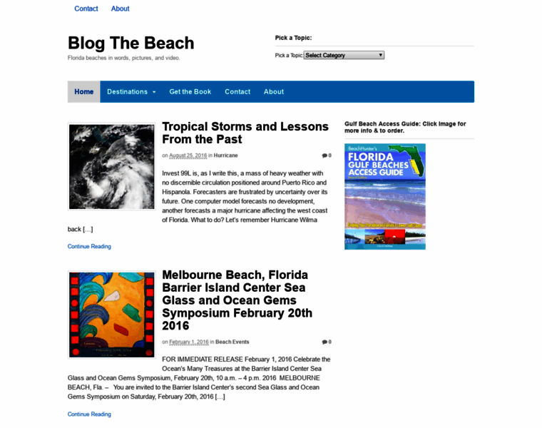Blogthebeach.com thumbnail