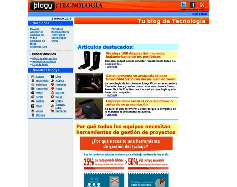 Blogytecnologia.com thumbnail