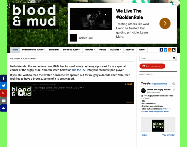 Bloodandmud.com thumbnail