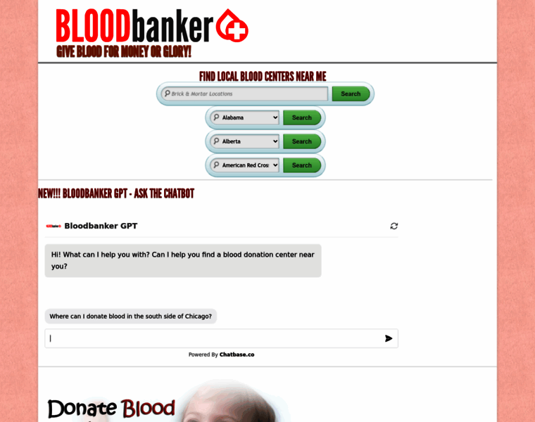 Bloodbanker.com thumbnail