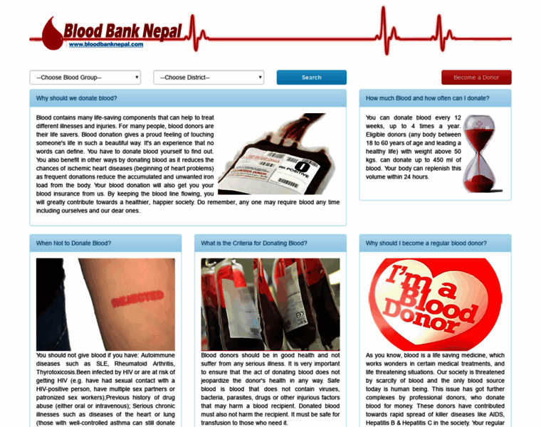 Bloodbanknepal.com thumbnail