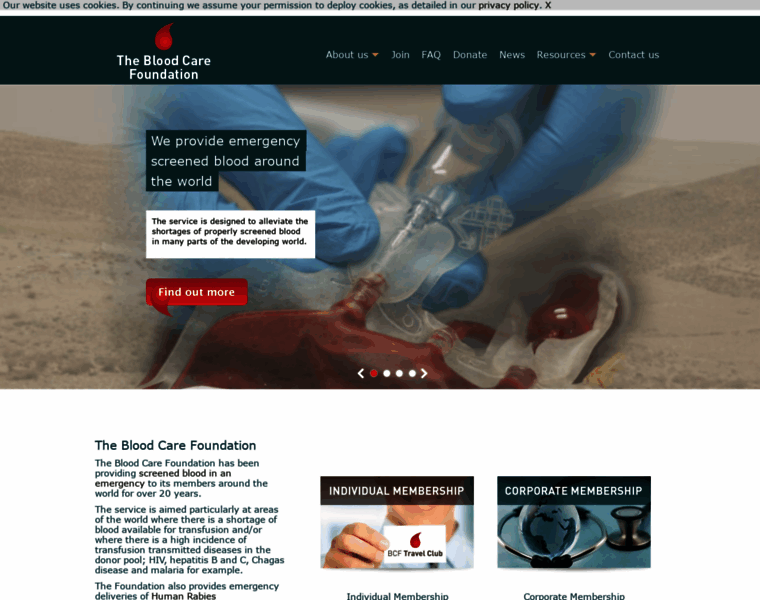 Bloodcare.org.uk thumbnail
