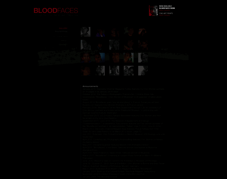 Bloodfaces.de thumbnail