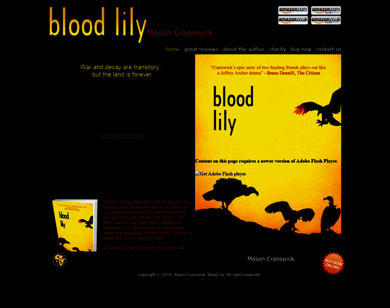 Bloodlily.co.za thumbnail