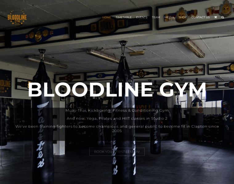 Bloodlinegym.com thumbnail