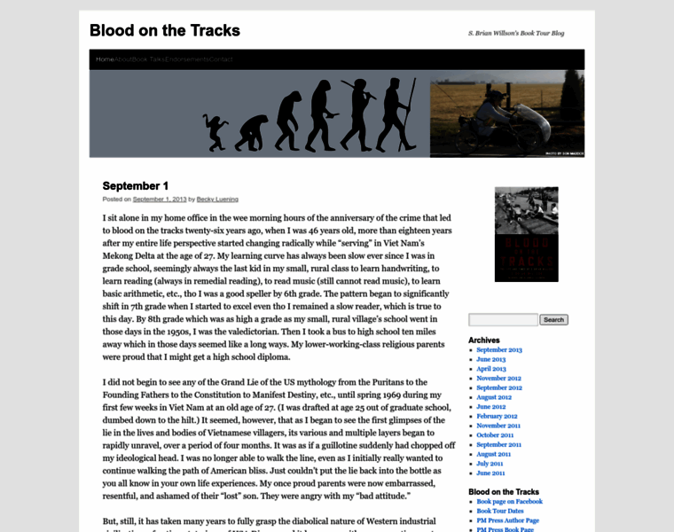 Bloodonthetracks.info thumbnail