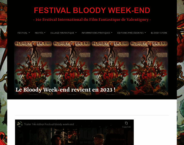 Bloodyweekend.fr thumbnail