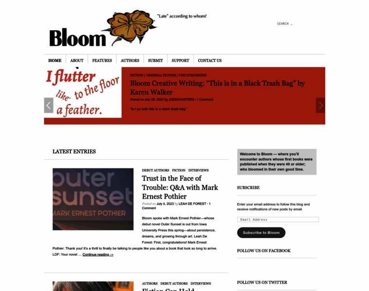 Bloom-site.com thumbnail