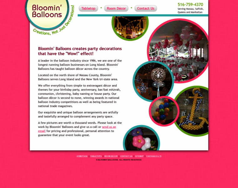 Bloominballoonsny.com thumbnail