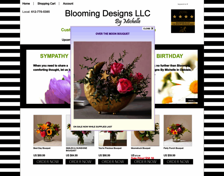 Bloomingdesignsbymichelle.com thumbnail