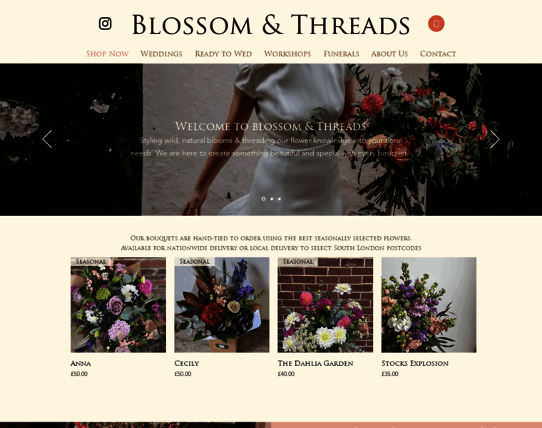 Blossomandthreads.co.uk thumbnail