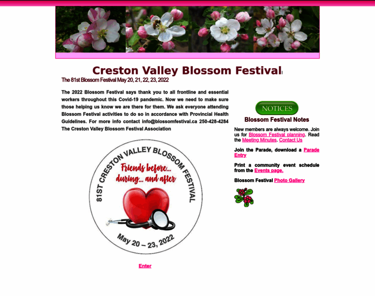 Blossomfestival.ca thumbnail