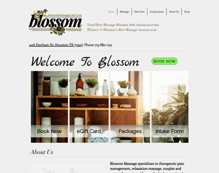 Blossommassage.com thumbnail