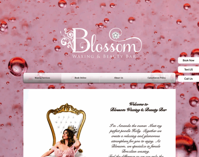 Blossomwaxingbeautybar.com thumbnail