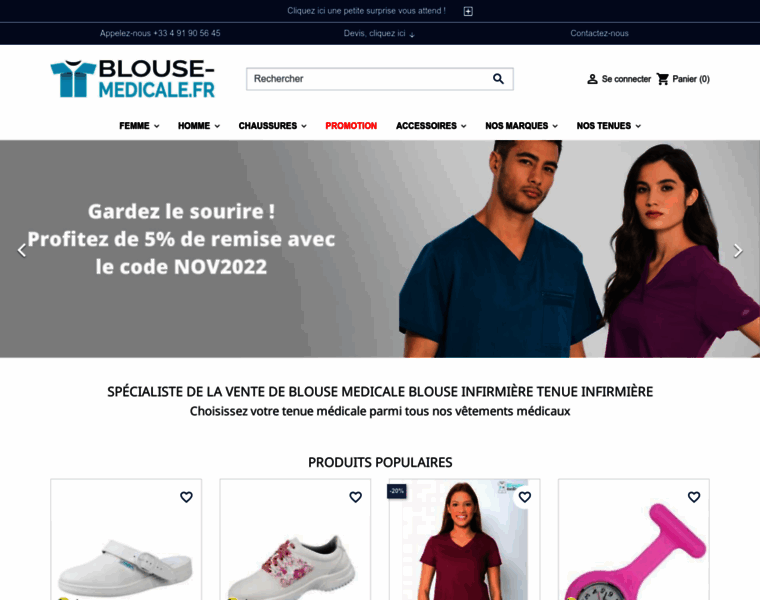 Blouse-medicale.fr thumbnail