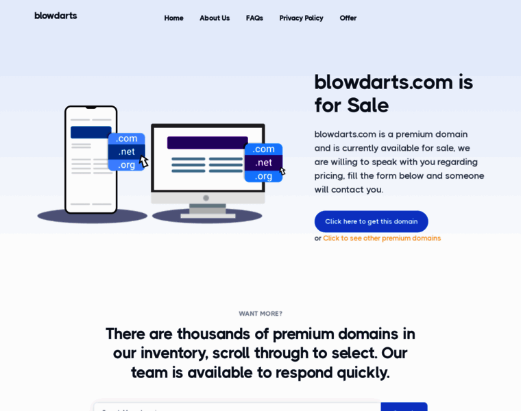 Blowdarts.com thumbnail