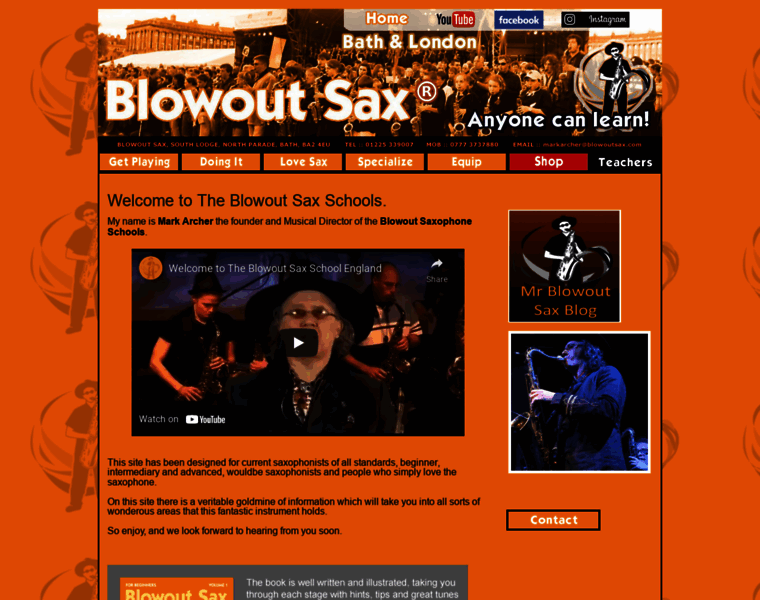 Blowoutsax.com thumbnail