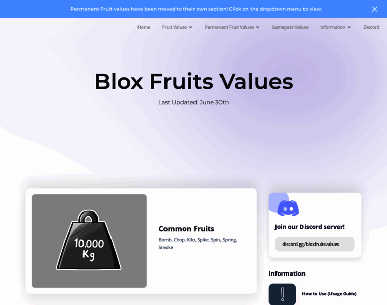 Bloxfruitsvalues.com thumbnail Bloxfruitsvalues.com thumbnail