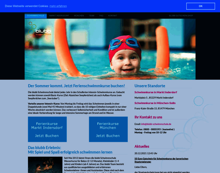 Blubb-schwimmschule.de thumbnail